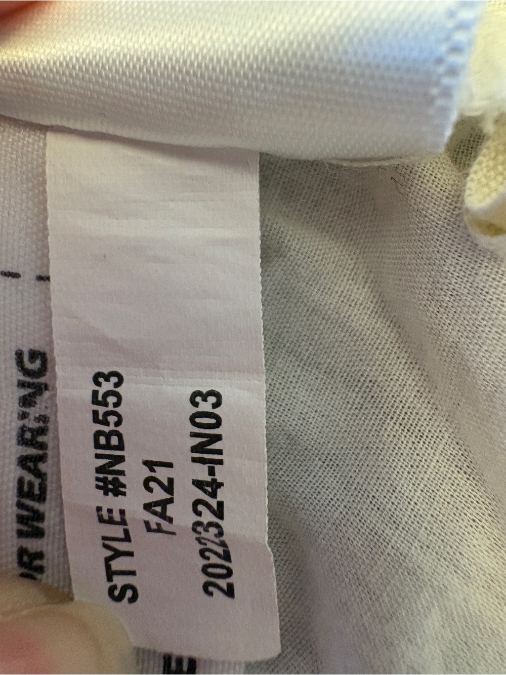 Madewell Cream Lace-Trim Peasant Blouse Cottagecore Minimalist Clean Girl - Picture 6 of 6